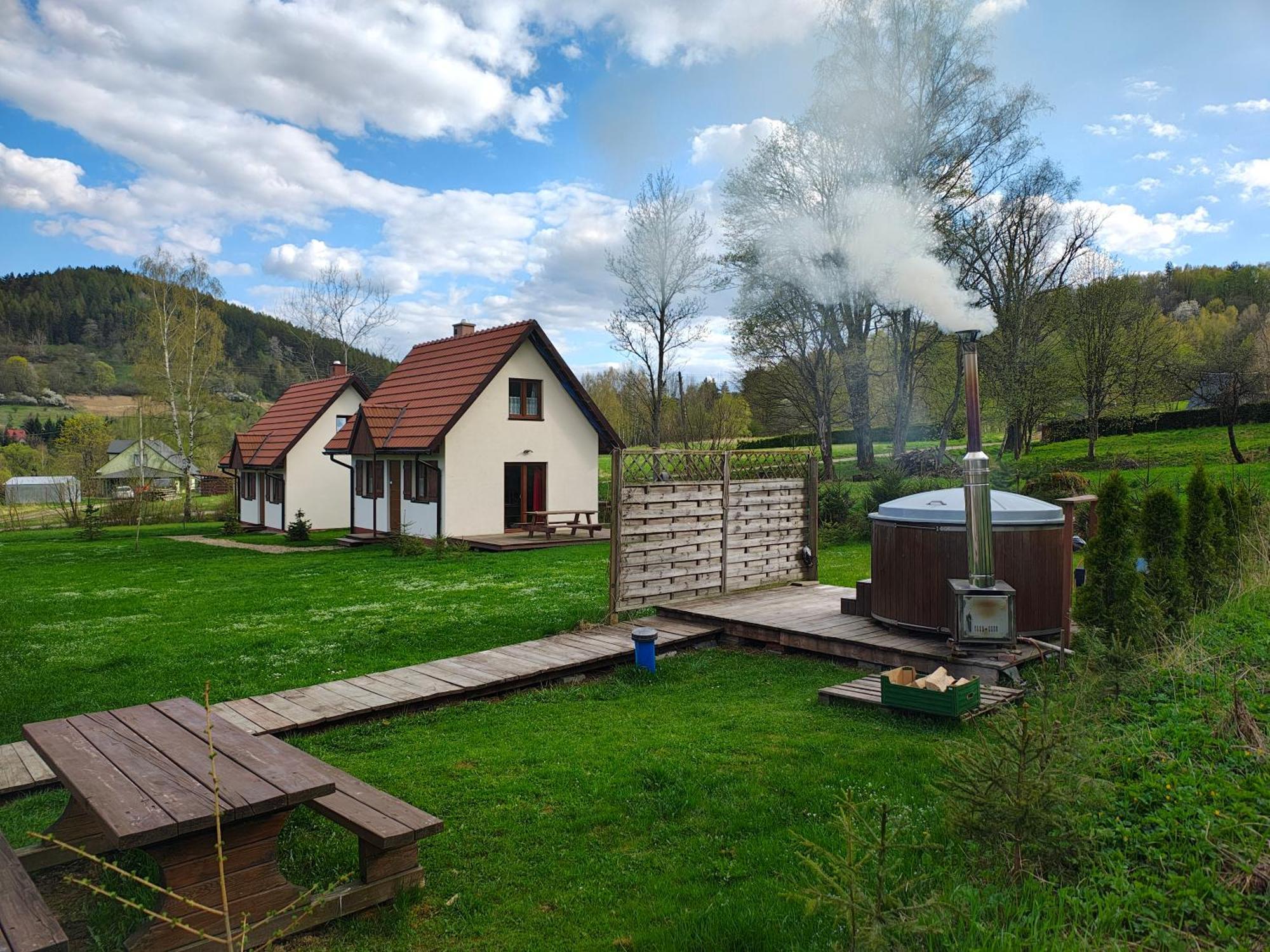 Appartamento Bieszczadzkie Brzegi Ustrzyki Dolne Esterno foto
